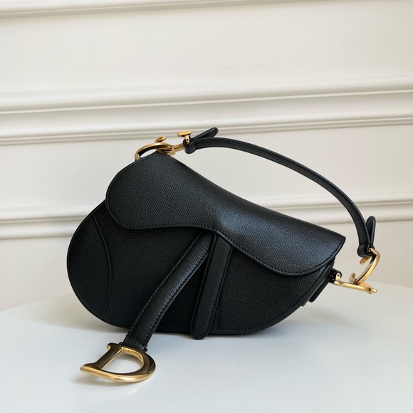 —SOLD— DIOR MINI SADDLE WITH STRAP - Picture 5 of 7